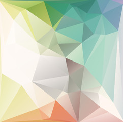 Pastel Polygon Geometric