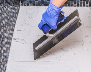 Prepare for tile installation