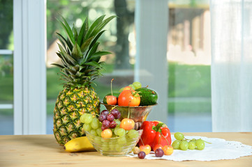 Various Fruits and Vegetables