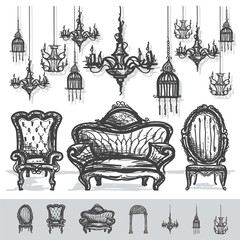 Vintage Chair Background