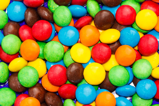 Candy dots background