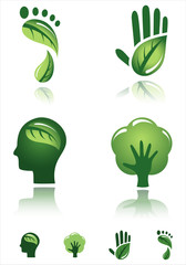 Green Design Icons