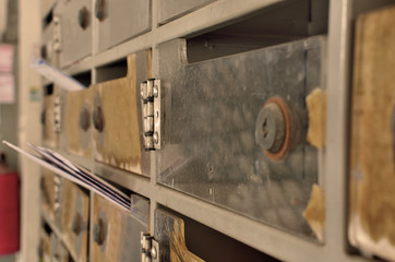 Mailbox old apartmen