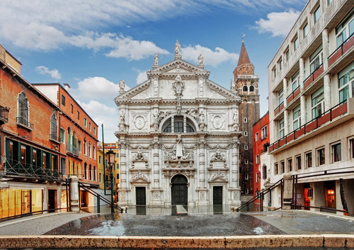 Venice - Church San Moise, Italy