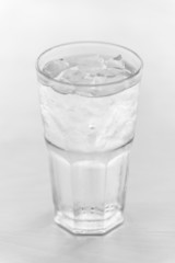 Cold water glass