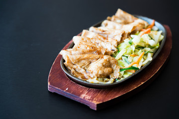 Fried pork