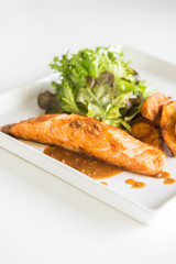 Salmon steak