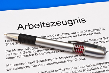 Arbeitszeugnis