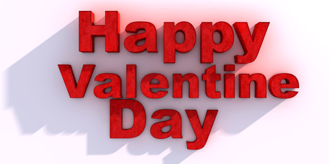 Happy Valentines Day on background