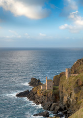 Fototapeta na wymiar The Cornwall Coast