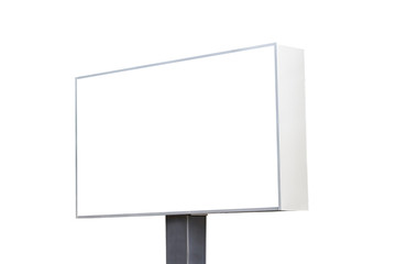 Fototapeta premium Blank Advertising Billboard