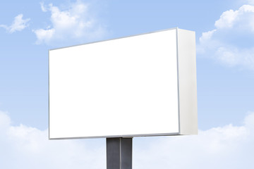 Blank Advertising Billboard