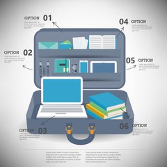 Business infographic elements