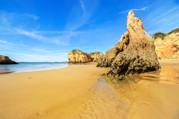 A beach in Algarve region, Portugal