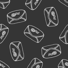Envelope doodle pattern