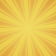 orange color burst background. Vector illustration