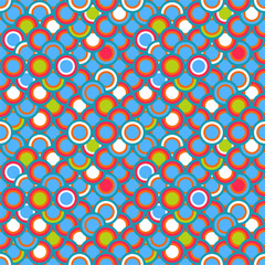 Seamless retro pattern.
