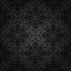Orient Seamless  Pattern. Abstract Background