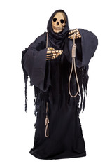 Grim Reaper offers executioner noose