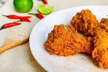 Frried spicy chicken