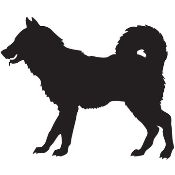 recommend clip art: silhouette of a dog-ill