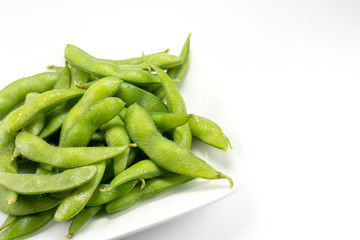 Green soybeans