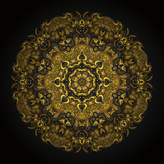 Gold mandala