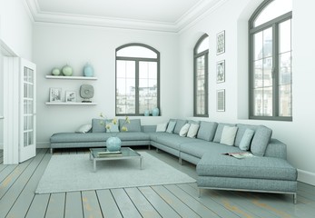 helle Wohnung Interieur Design