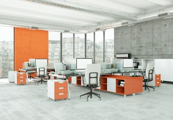 modernes Büro Interieur Design
