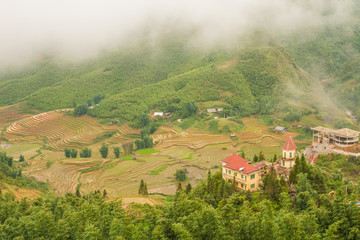 Cat Cat City in Sapa, Vietnam