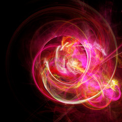 Abstract fractal background