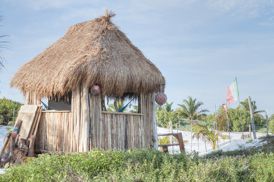 Thatched Beach Hut