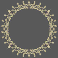 Orient Abstract Vector Pattern