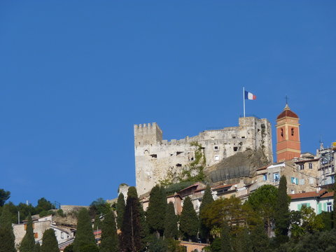 ch&acirc;teau Grimaldi Roquebrune cap Martin France riviera