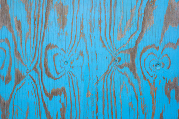 Colorful blue wooden board lines background