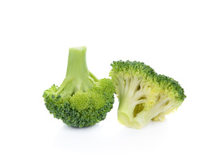 Broccoli isolated on white background