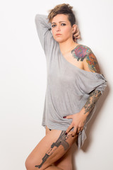 Tattooed Woman