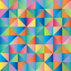 Abstract background of triangles