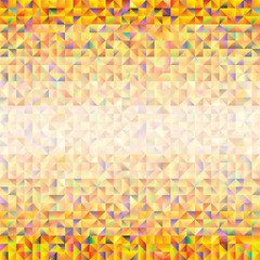 Abstract background of triangles