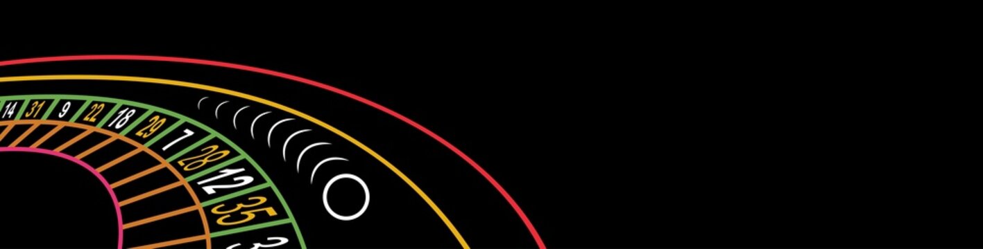 roulette black banner
