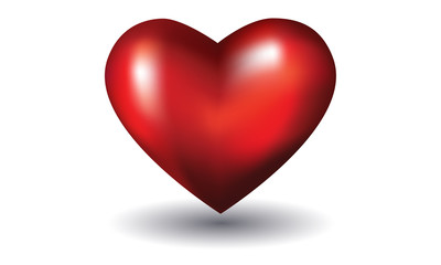 Red Heart Vector illustration