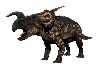einiosaurus dinosaur - 3d render