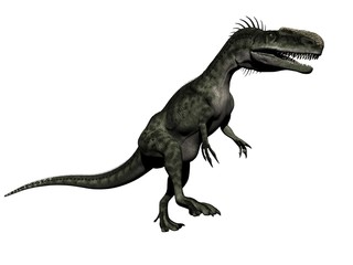 Obraz na płótnie Canvas monolophosaurus dinosaur - 3d render