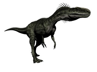 Obraz na płótnie Canvas monolophosaurus dinosaur - 3d render