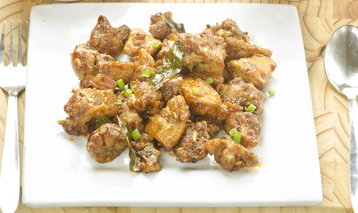 A Spicy Chicken Curry