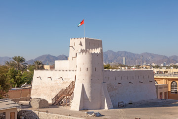 Fototapeta premium Historic Kalba fort in the Emirate of Fujairah, UAE