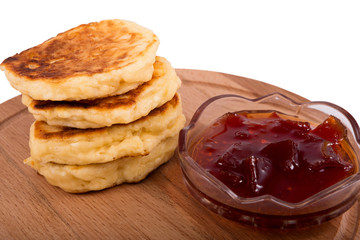 Cottage cheese pancakes