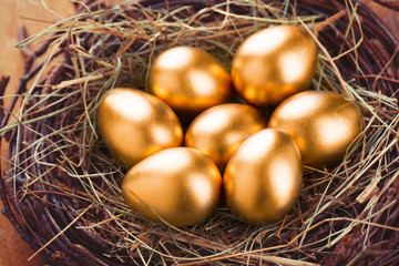 Gold eggs