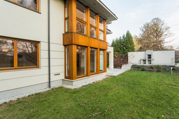 Single-family house exterior