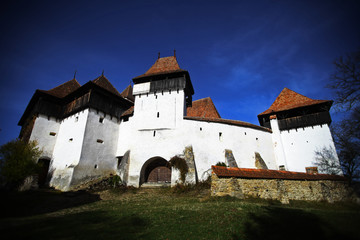 Fortified church in Viscri, Romania